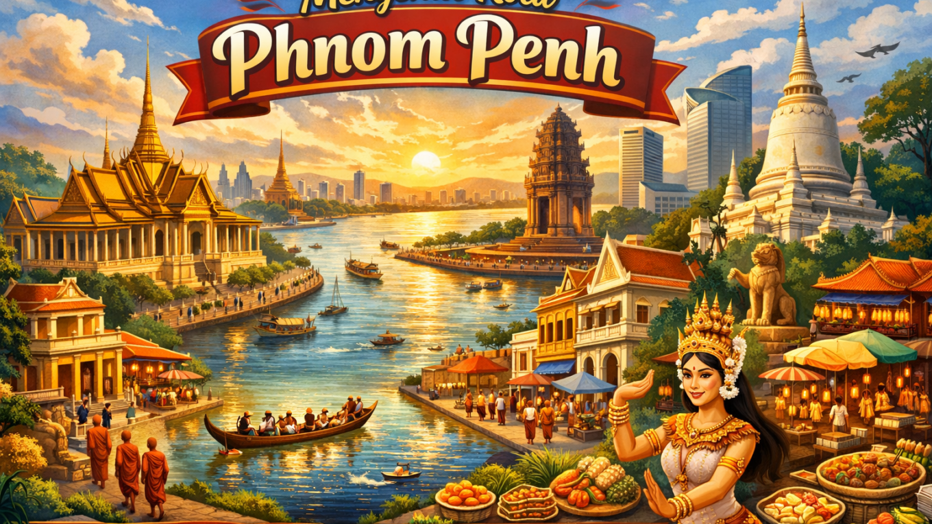 Kota Phnom Penh: Pusat Budaya dan Sejarah Kamboja yang Menarik untuk Dijelajahi